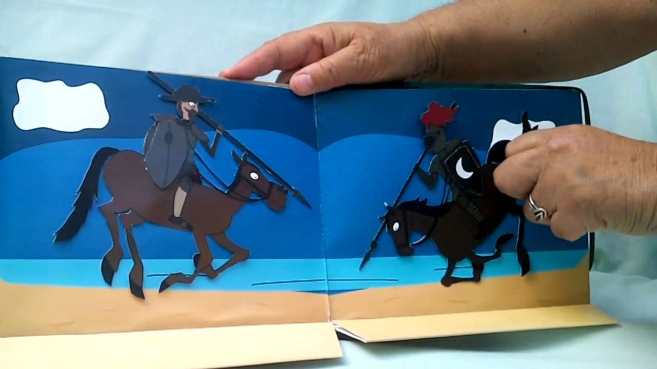 Libros Pop Up · Homenaje al IV centenario de la muerte de Cervantes: Don Quijote de la Mancha