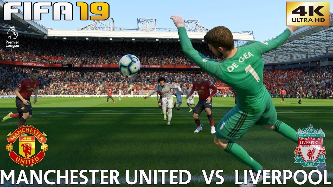 FIFA 19 (PC) Manchester United vs Liverpool | PREMIER LEAGUE PREDICTION | 24/2/2019 | 4K 60FPS