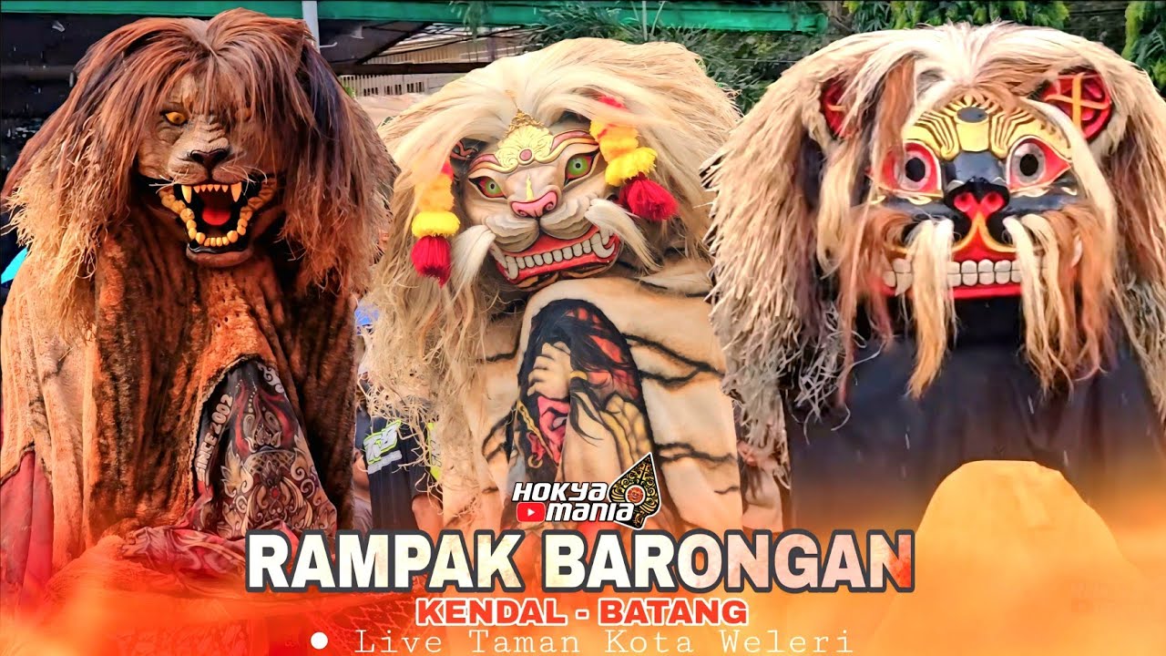 RAMPAK BARONGAN KENDAL -  BATANG ‼️ Live Taman Kota Weleri  #barongankendal