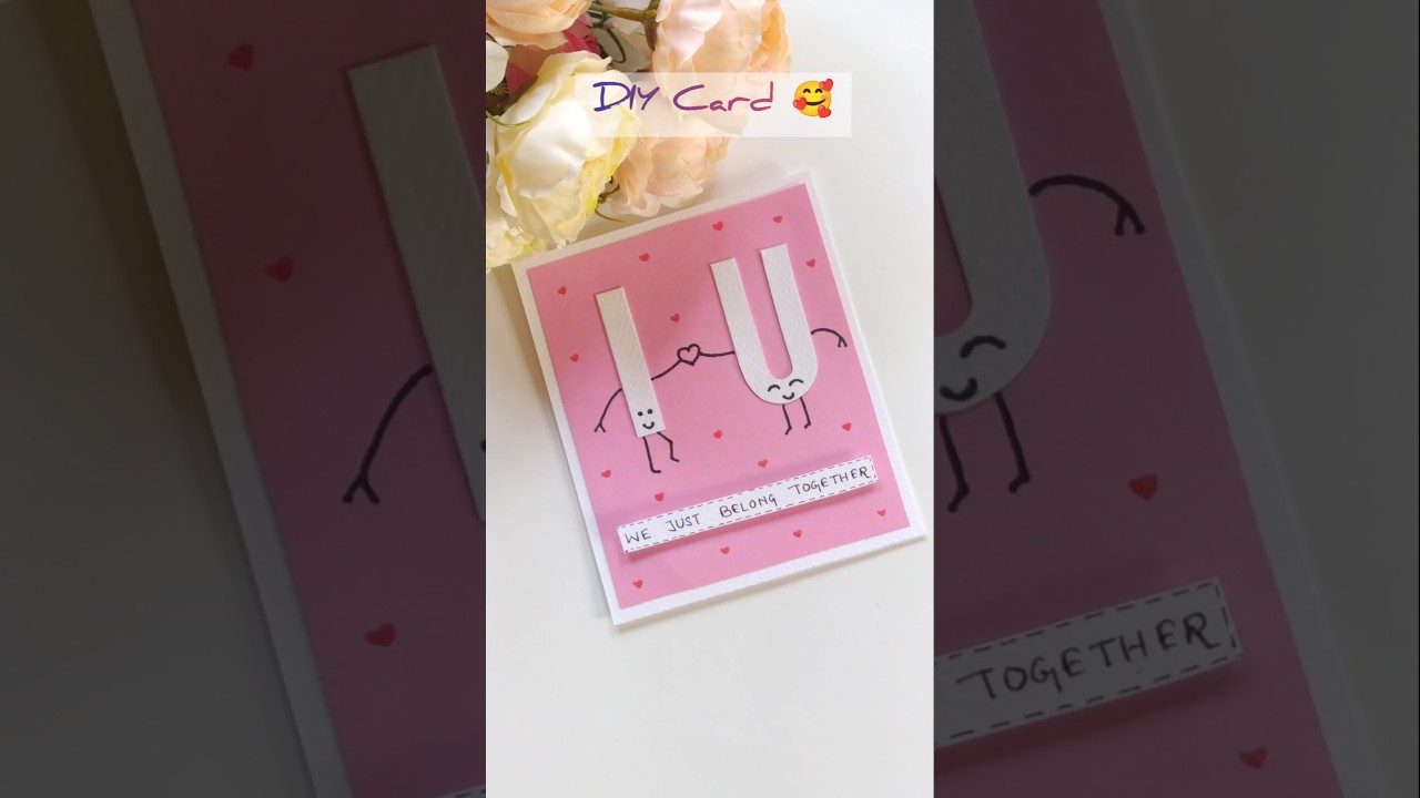 Cute LOVE Card for Valentine's Day !! 