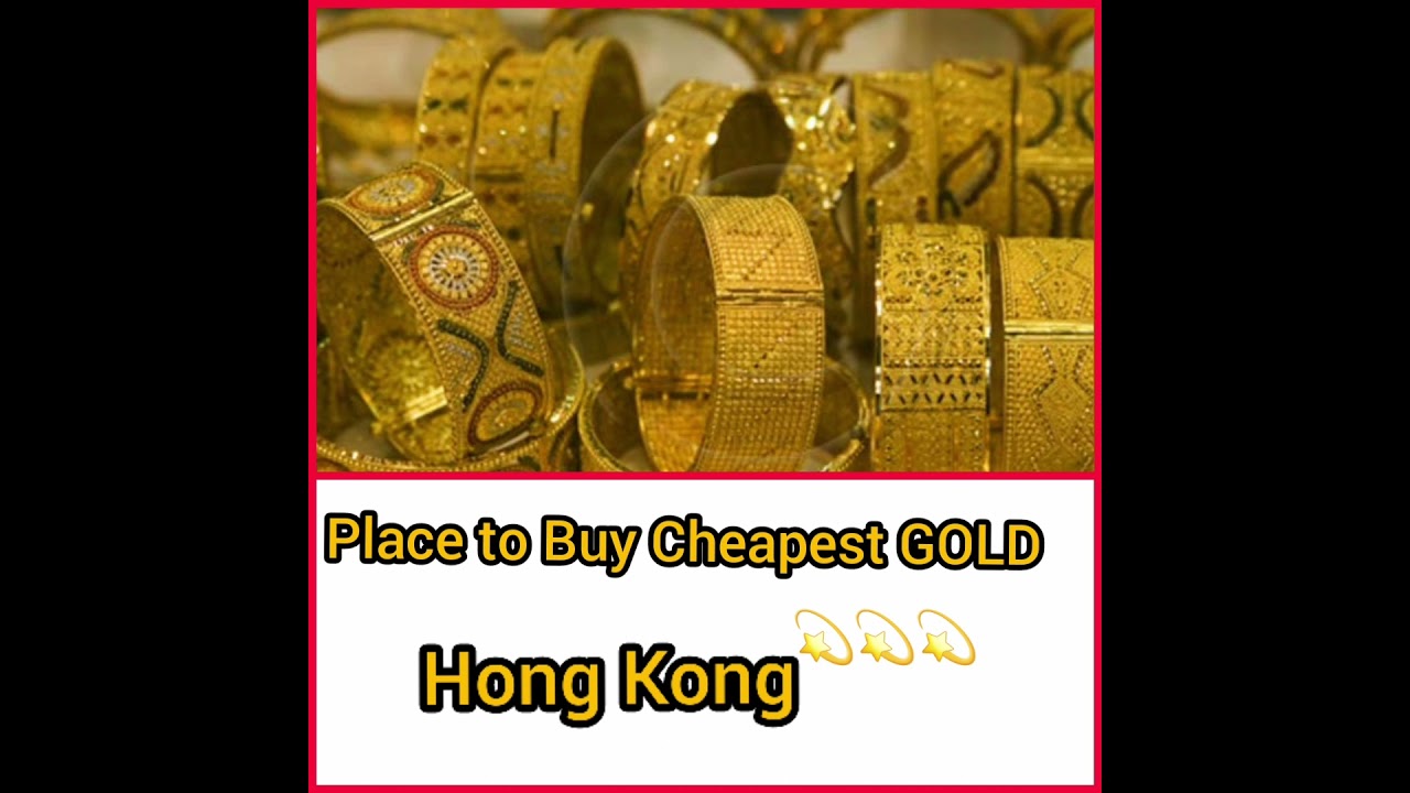 Place to Buy Cheapest Gold #hongkong #shorts #gold