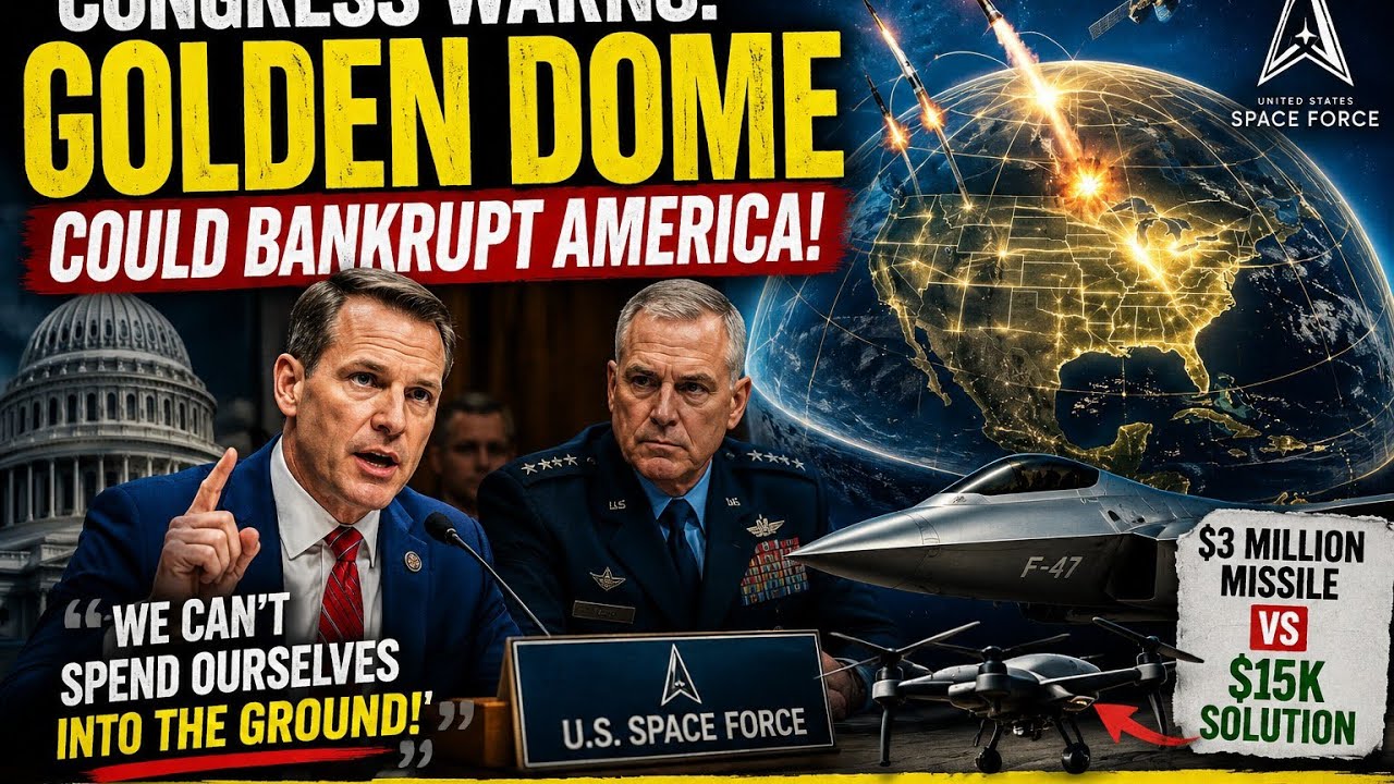 US Military Spending OUT OF CONTROL? Heated Debate Over Space Force Future