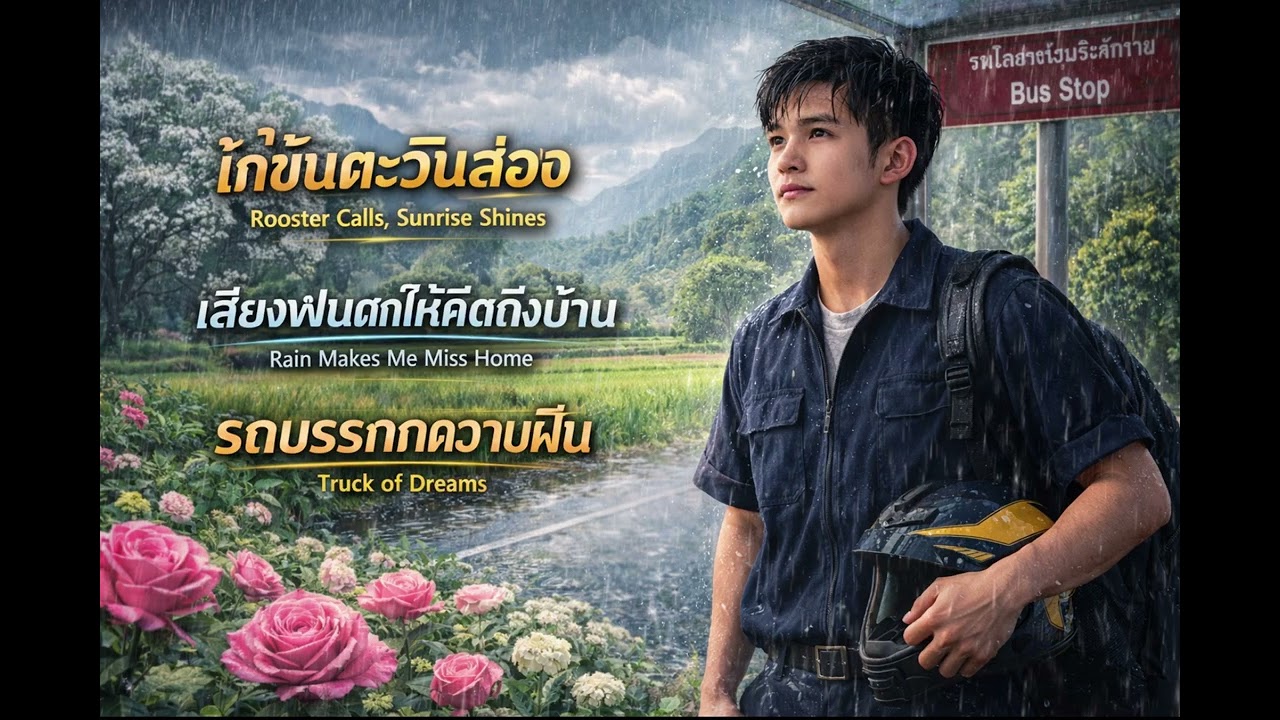ม่วน#teaplaylearn #เพลงใหม่#songs 1.ไก่ขันตะวันส่อง 2.เสียงฝนตกให้คิดถึงบ้าน 3.รถบรรทุกความฝัน