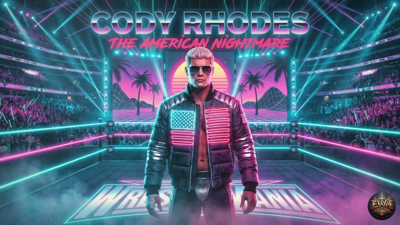 Cody Rhodes - Kingdom | EPIC CINEMATIC 80s RETRO COVER (EpicWrestleMania)