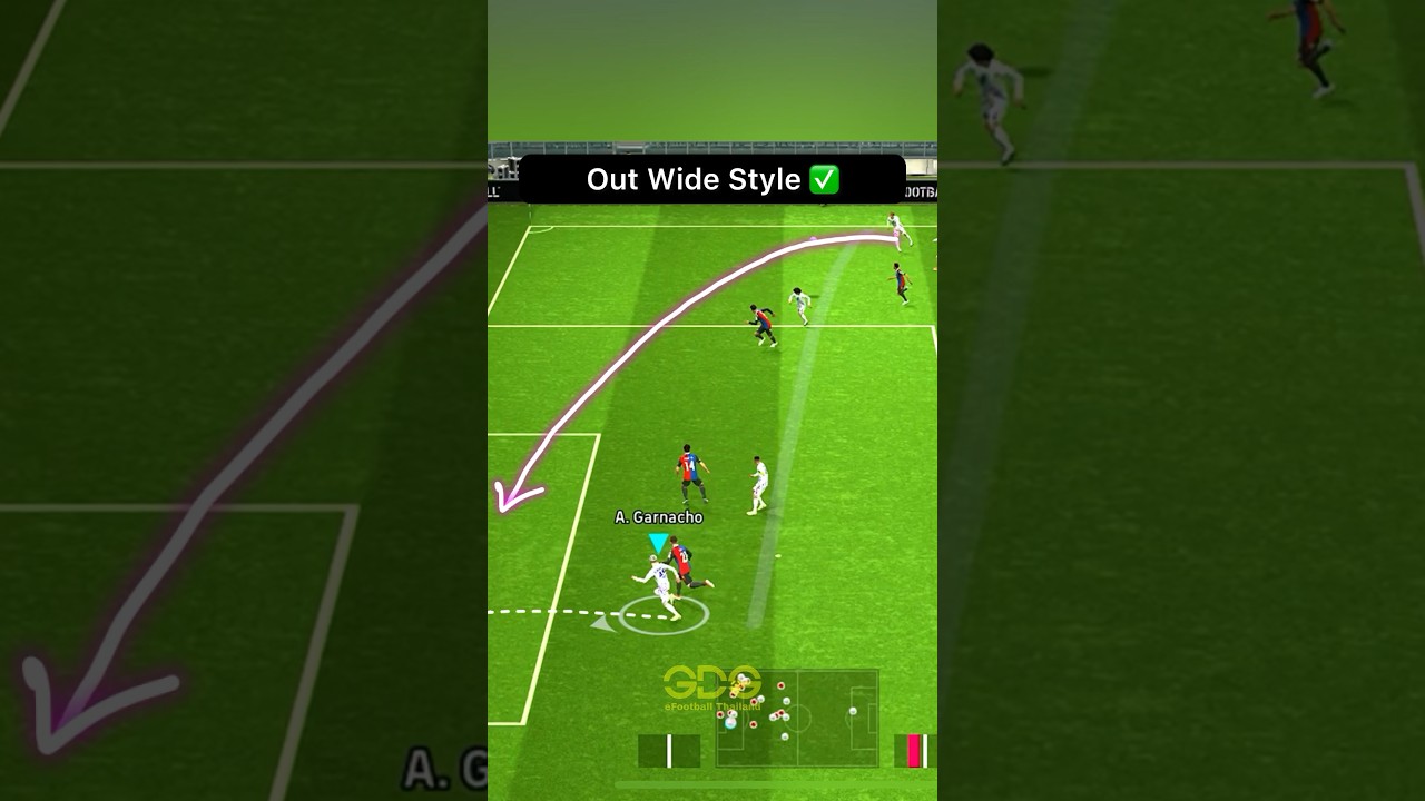Team Style Out Wide + Cross Specialist + Pinpoint Crossing = 🔥🔥🔥 #efootball #efootball2024