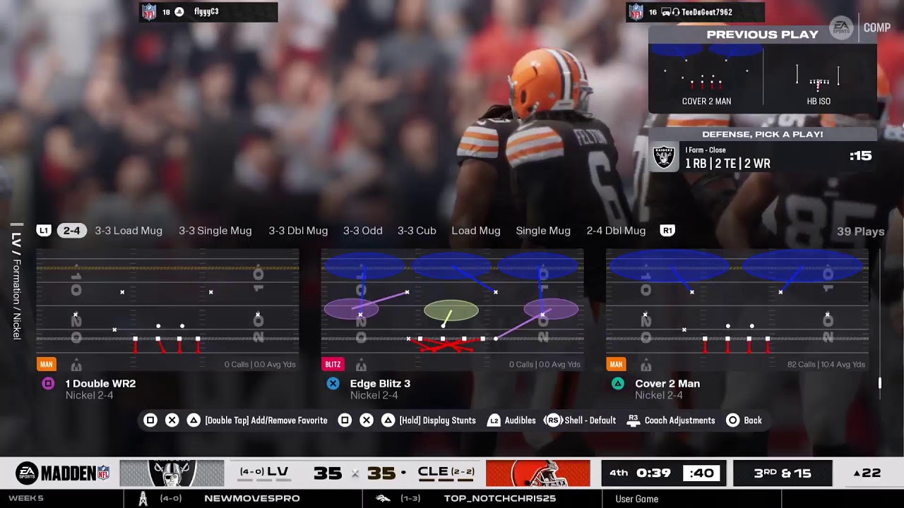 flyyyC3 M26 vs Browns No Mercy