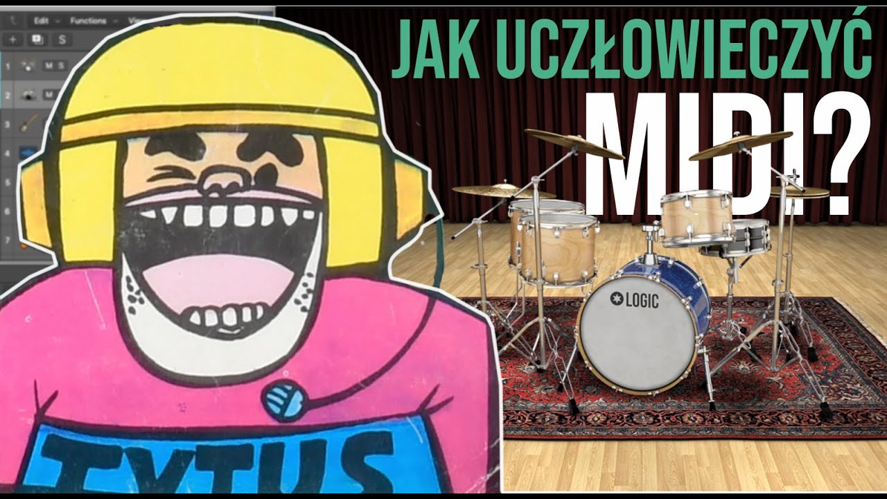 Jak rozpisać perkusję midi, aby brzmiała naturalnie?