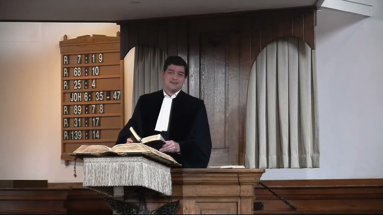 Ds. M. Klaassen | Johannes 6: 35-47 | Ongeloof en genade | Het Brood deze levens |