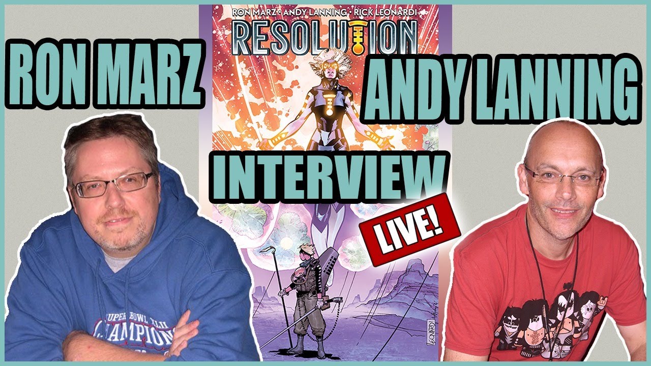 Ron Marz & Andy Lanning Interview | Resolution | Green Lantern | Silver Surfer | Annihilation