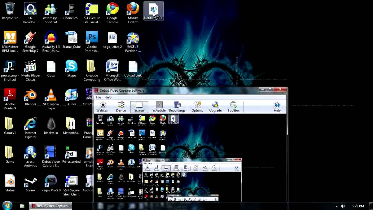 Debut Video Capture Software Tutorial - Free Screen/Webcam/Device Capture and Recording Software
