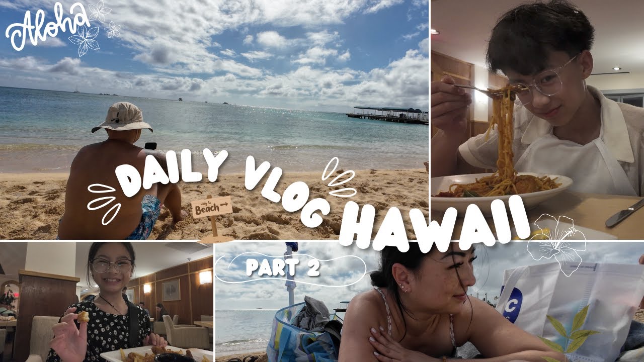 Hawaii part 2 DAILY VLOG *Family Vlog | JustSissi