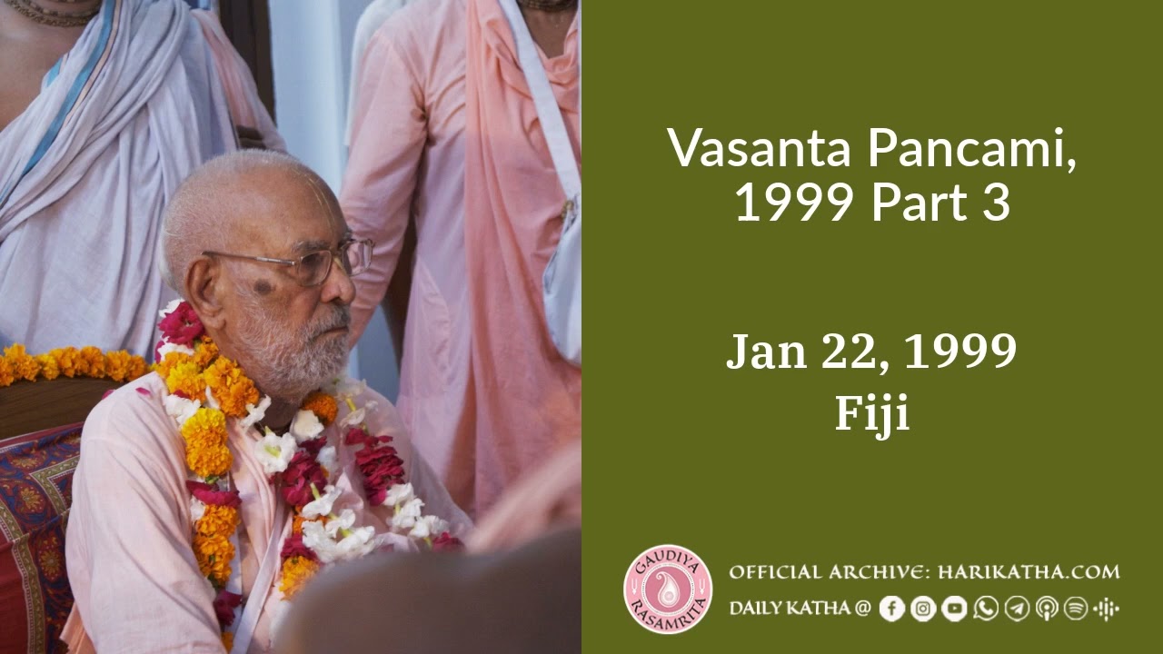 Vasanta Pancami, 1999, Part 3