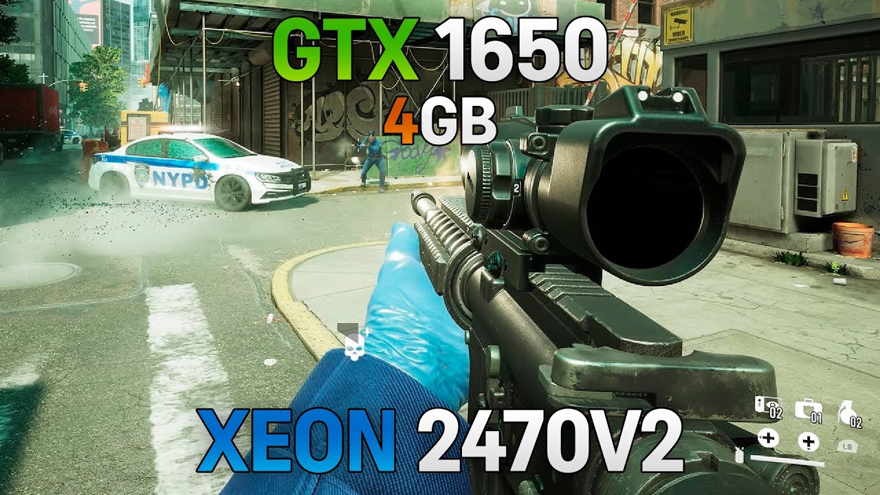 Payday 3 benchmark | 1080p Low | GTX 1650,  Xeon 2470v2