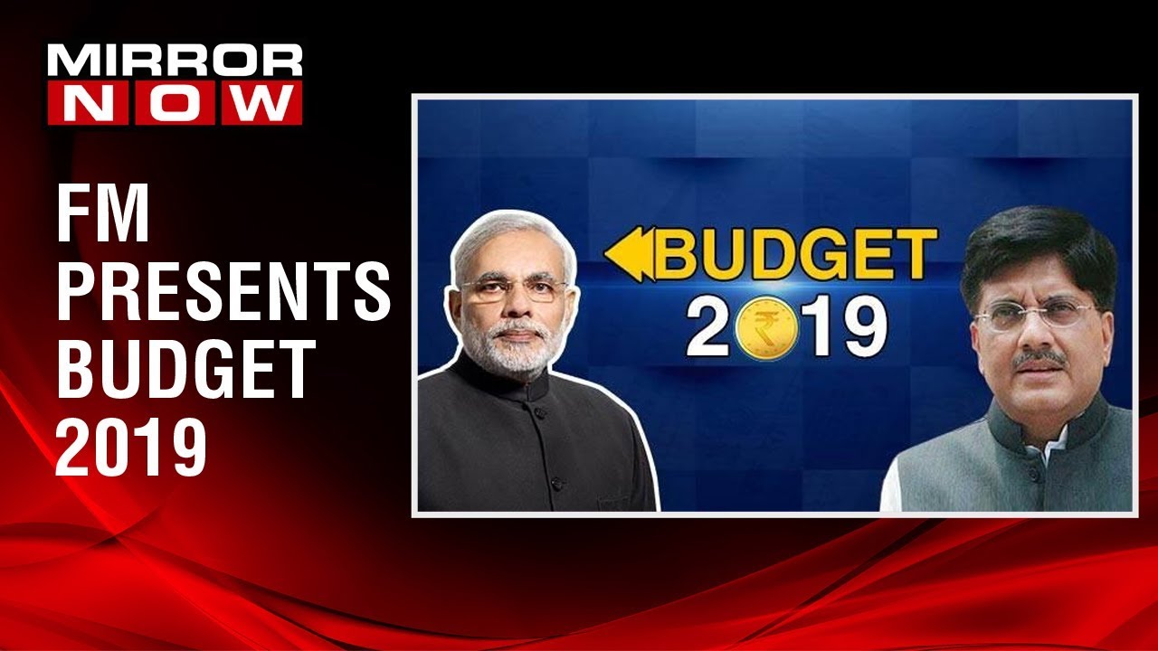 Finance Minister Piyush Goyal presents the Interim Budget 2019 | Full Speech