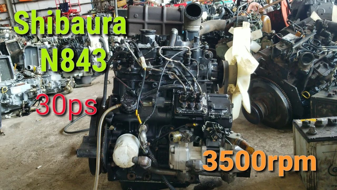 Shibaura 843 30ps | Tua 3500 Có Giá Trong Video | Máy Nông Nghiệp Vlogs