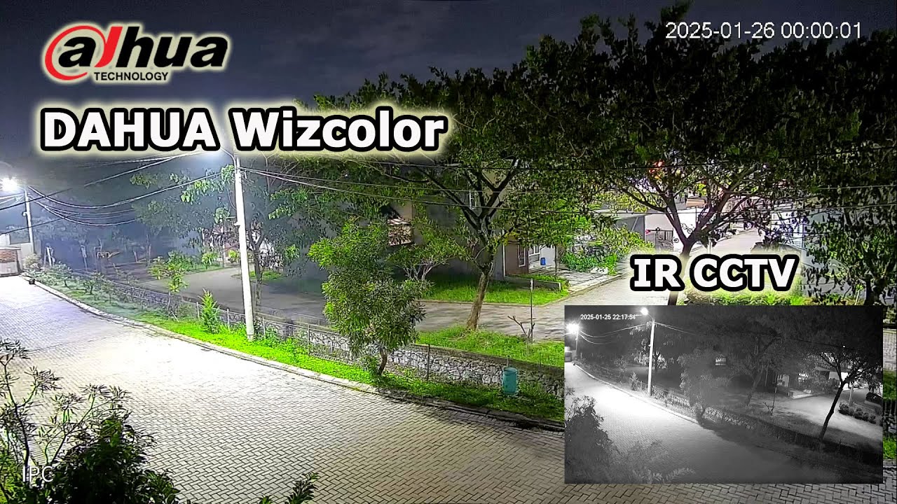 Dahua Wizcolor Footage Night to Daylight