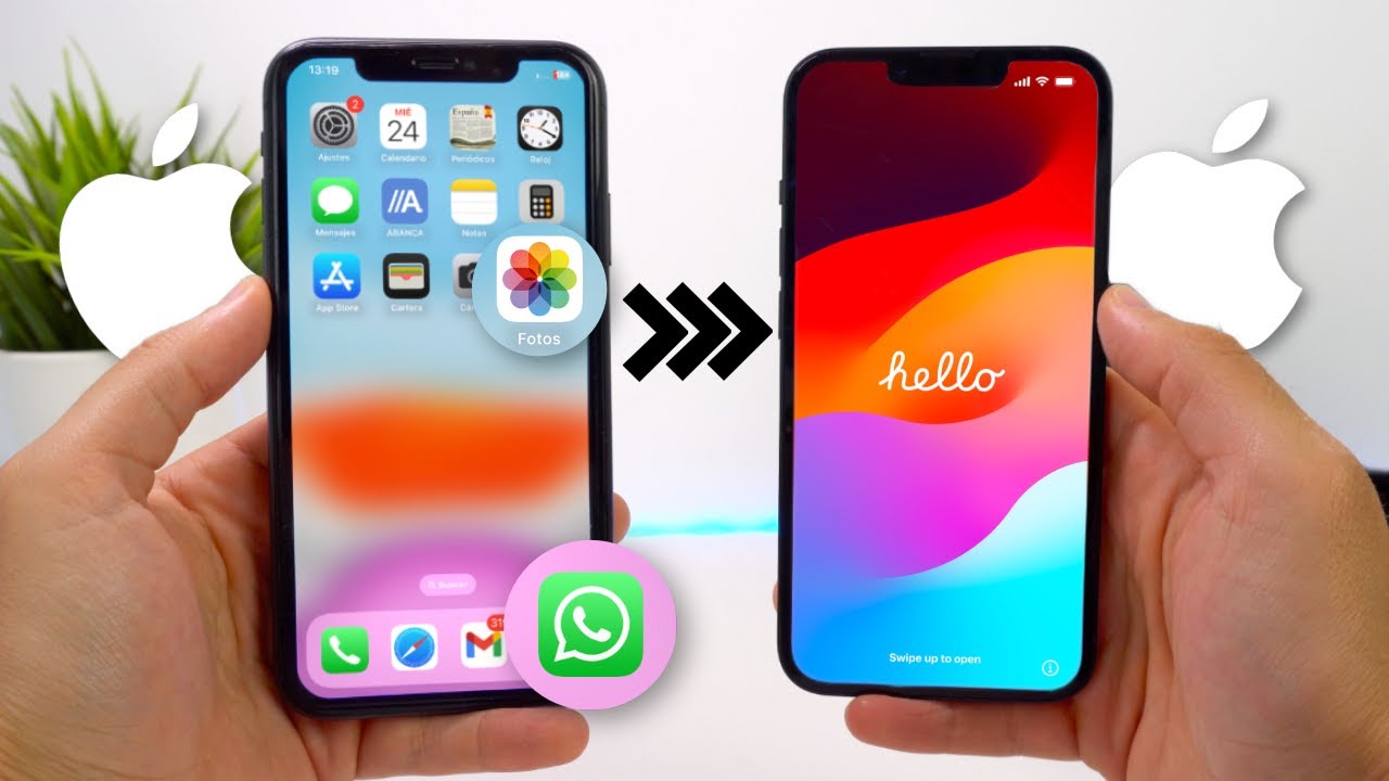 Como TRANSFERIR DATOS de iPhone a iPhone ✅ La mejor manera...