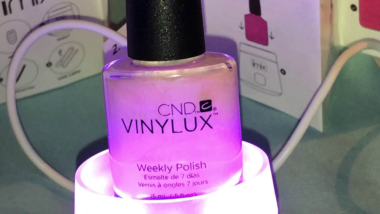 Trying the imix with CND Vinylux Polish