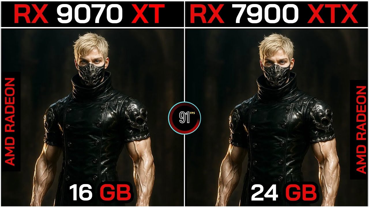 RX 9070 XT VS RX 7900 XTX + Ryzen&trade; 7 9800X3D : TEST IN 20 GAMES