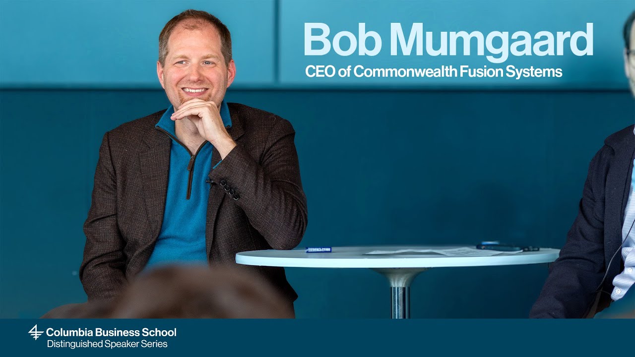 A Conversation with Bob Mumgaard, CEO of Commonwealth Fusion