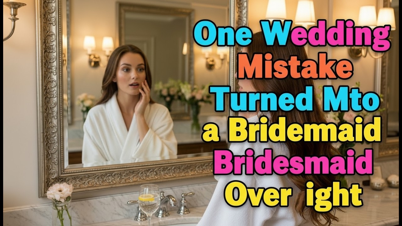 One Wedding Mistake Turned Me Into a Bridesmaid Overnight crossdressing stories