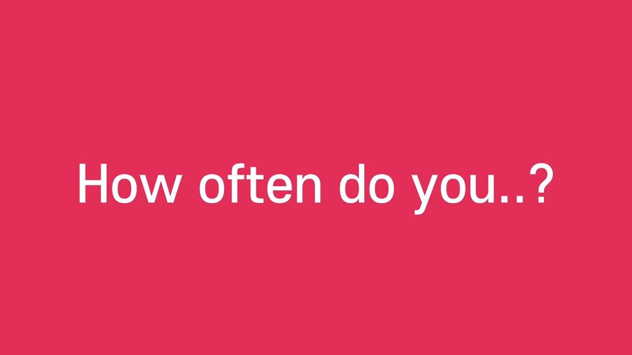 How often do you...?(feat. 범 내려온다)