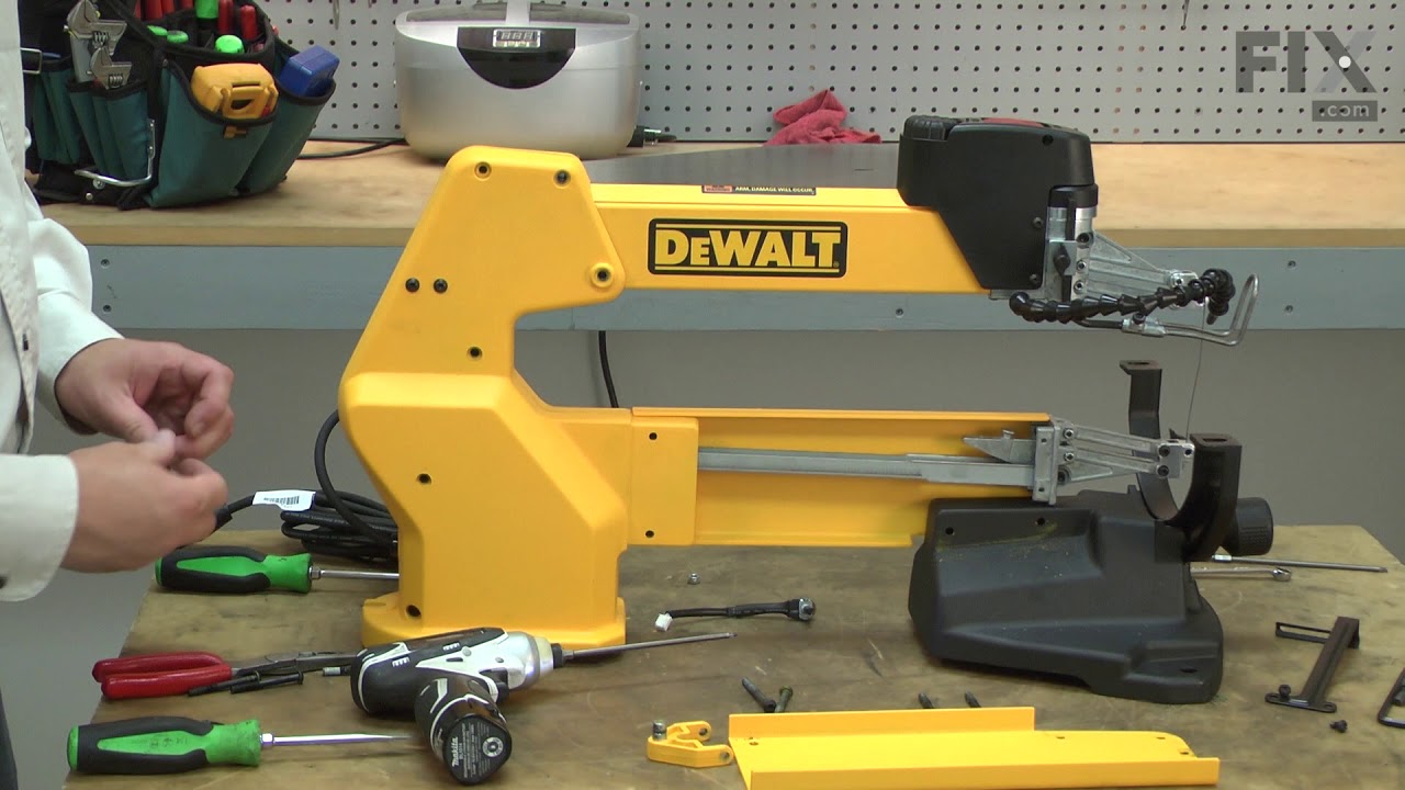 DeWALT Scroll Saw Repair - How to Replace the PC Board