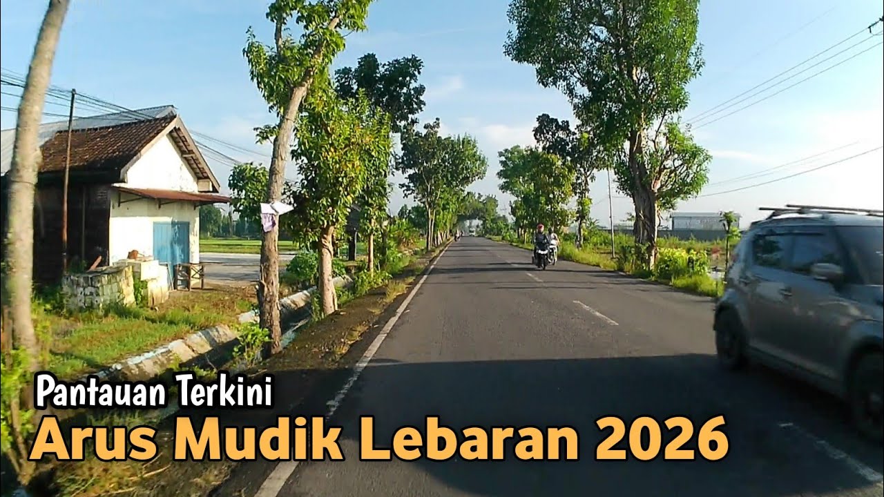 Pantauan ARUS MUDIK 2026 Di Sekitaran Kota Babal Lamongan ⁉️