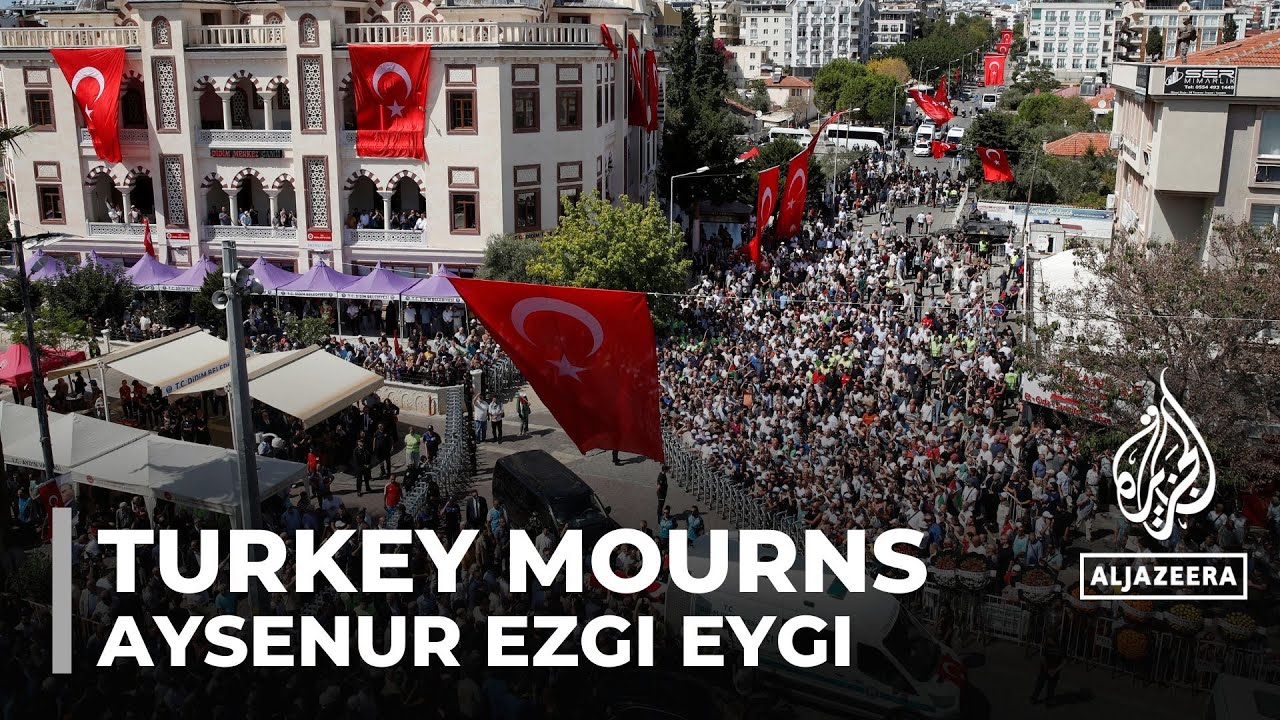 Turkey buries US activist killed by Israel in occupied West Bank