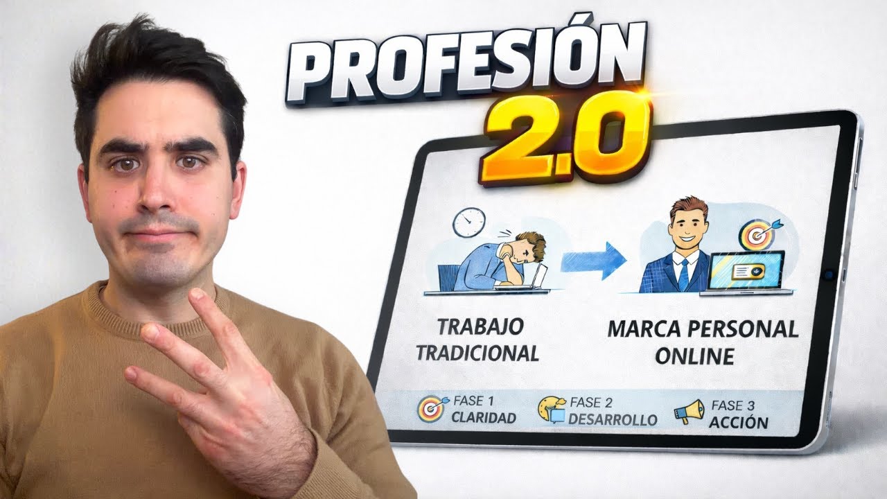 Cómo transformar tu profesión en un modelo digital | Las 3 fases del cambio