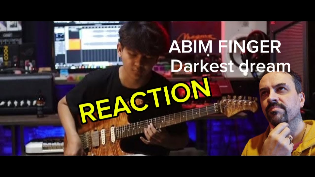 Dhalif Ali - Darkest Dream (Cover-Abim Finger) REACTION