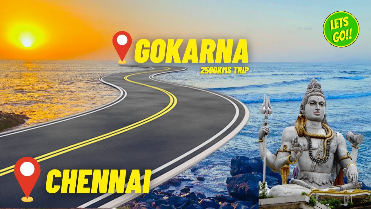 2500kms RoadTrip - Tamil [Chennai - Gokarna] Dangerous Roads-Epic Experience!