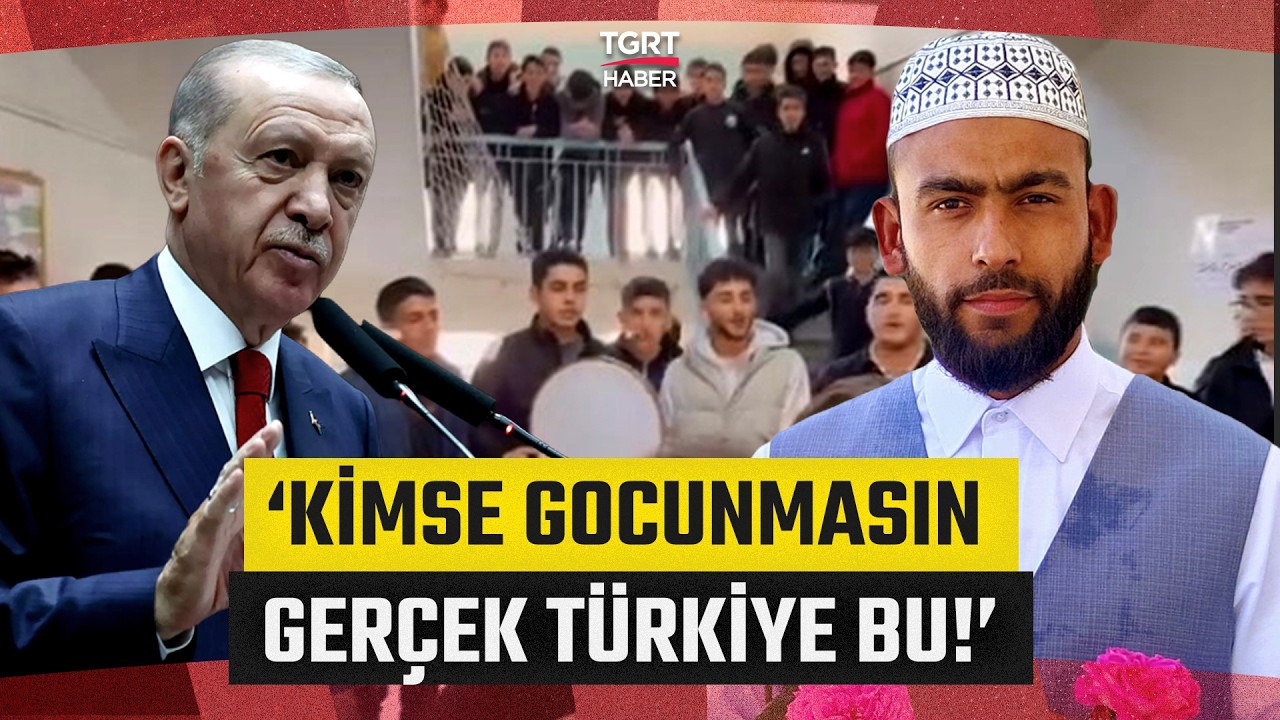 Cumhurbaşkanı Erdoğan ‘İlahilerle Coşkuyu Yaşıyoruz’ Dedi, Salon Ayağa Kalktı! - TGRT Haber