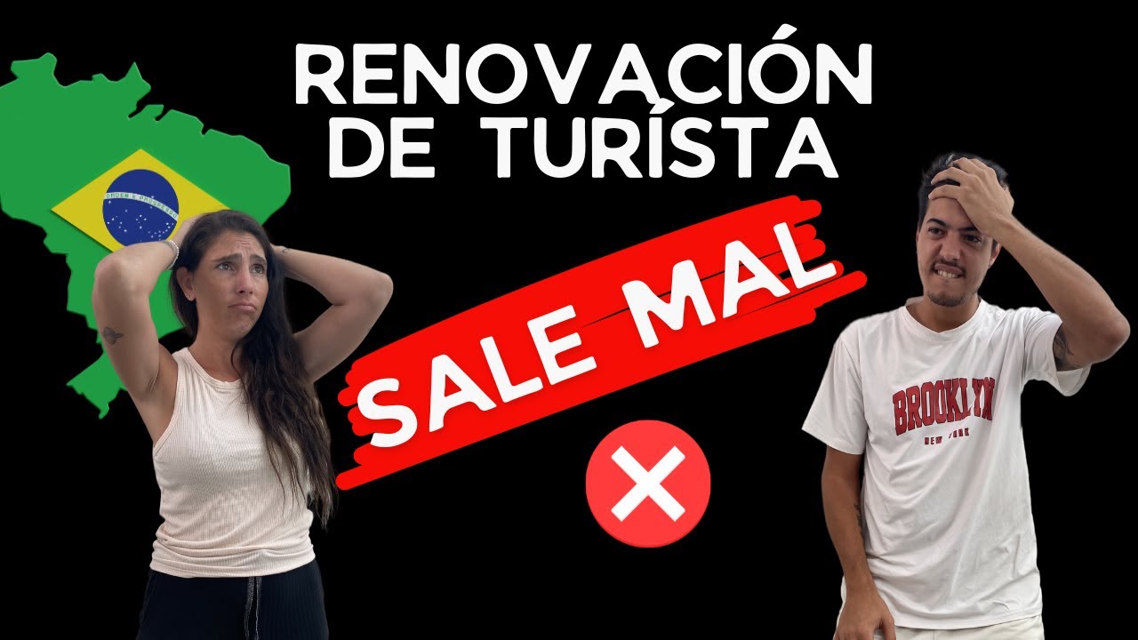 ❌ NO RENUEVES tu ESTADÍA de TURÍSTA en 🇧🇷 sin antes saber esto ❗️