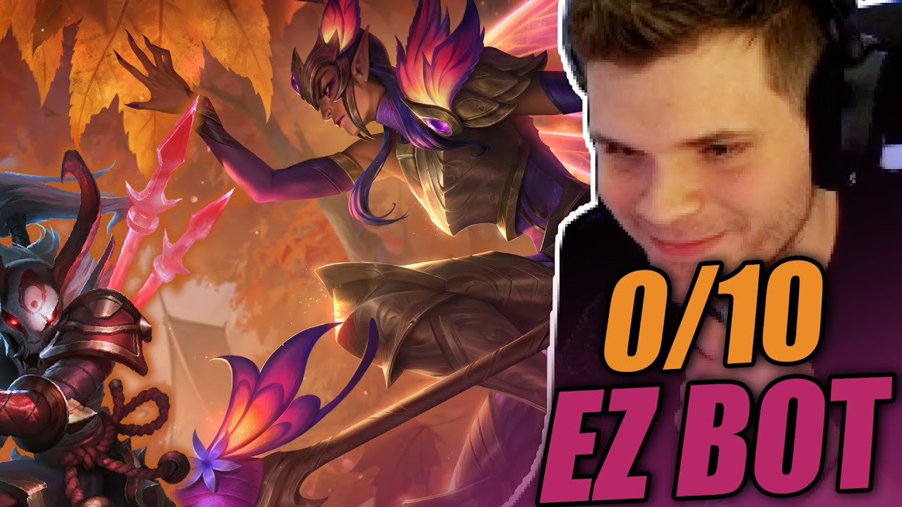 GUCIO I LEAGUE OF LEGENDS I 0/10 = EZ BOT I NAJLEPSZE MOMENTY STRIMA #403