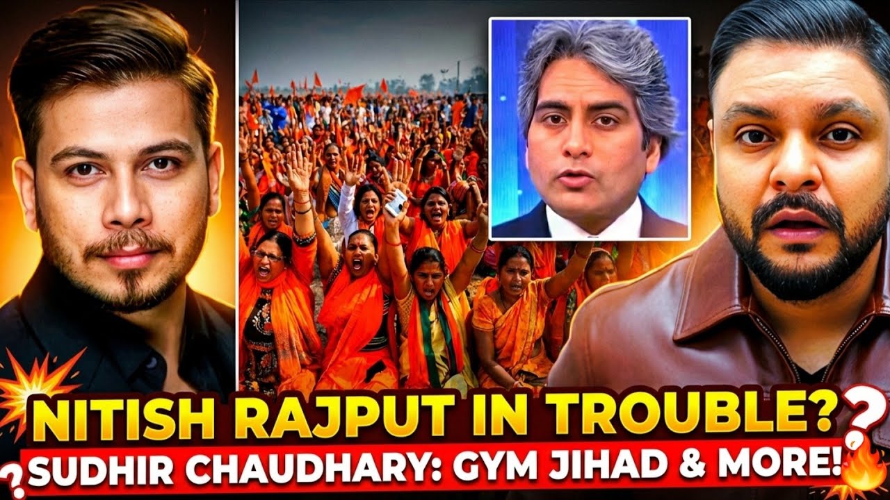 NITISH RAJPUT IN TROUBLE? | SUDHIR CHAUDHARY ON GYM JIHAD | MR REACTION WALA