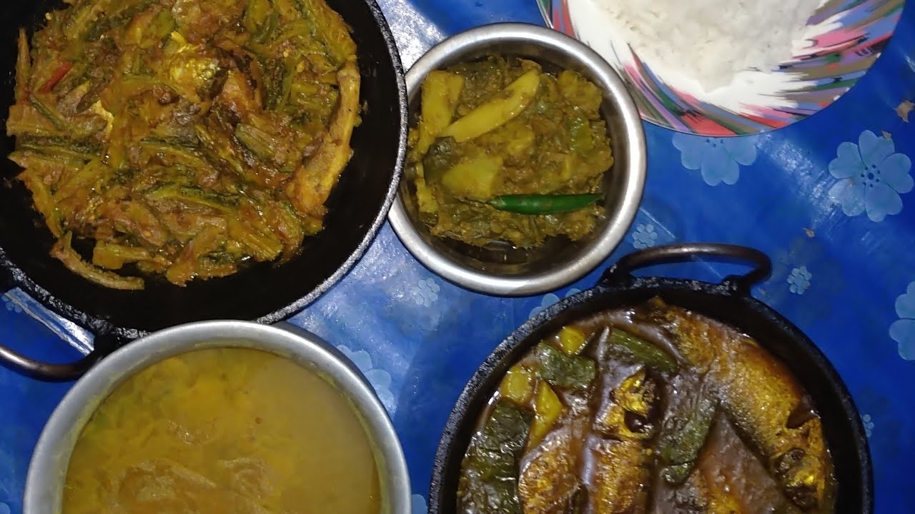 আজকের রান্না ইলিশ মাছ আর পোয়া মাছ।