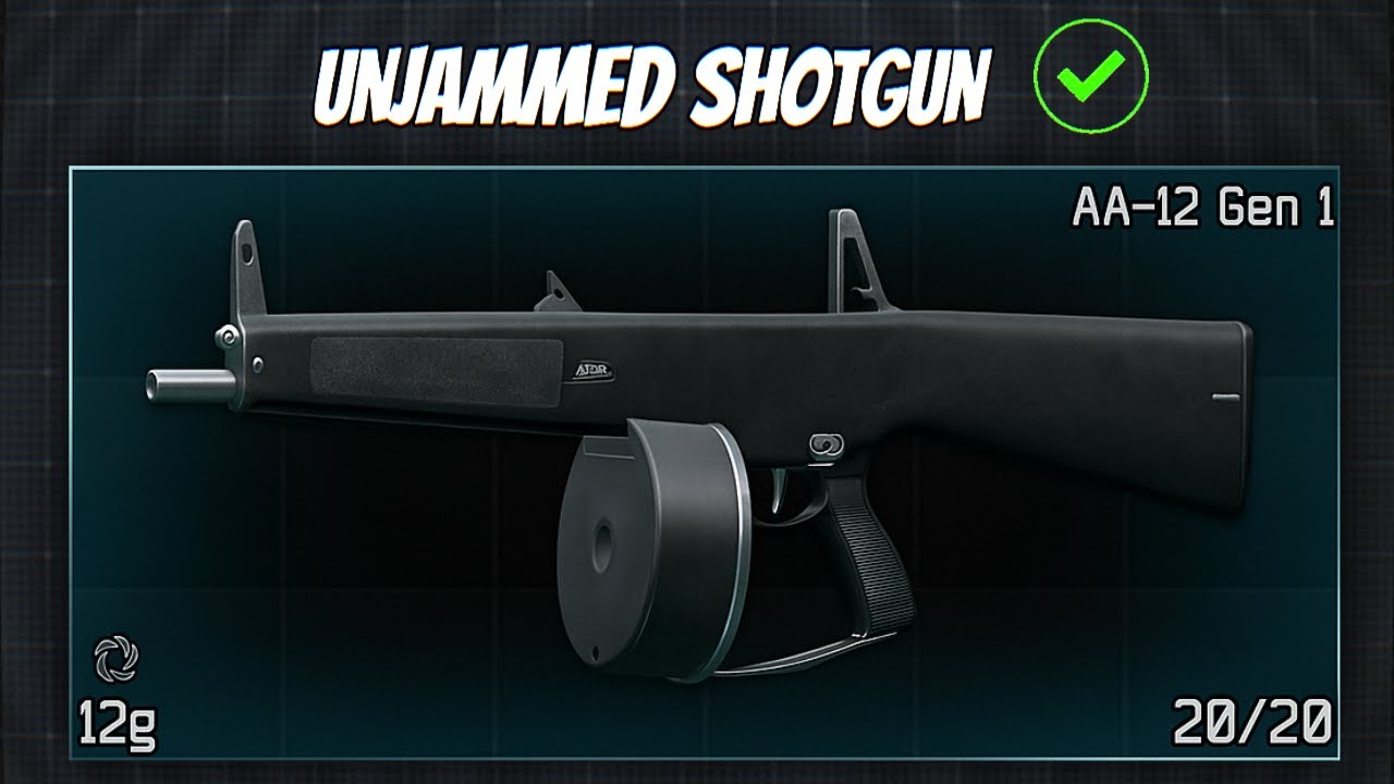 Tarkov explained in AA-12