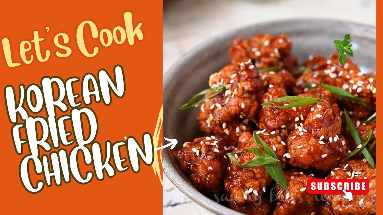 | Korean fried chicken | How to make korean fried chicken | #food #happycookingtoyou #recipe 
