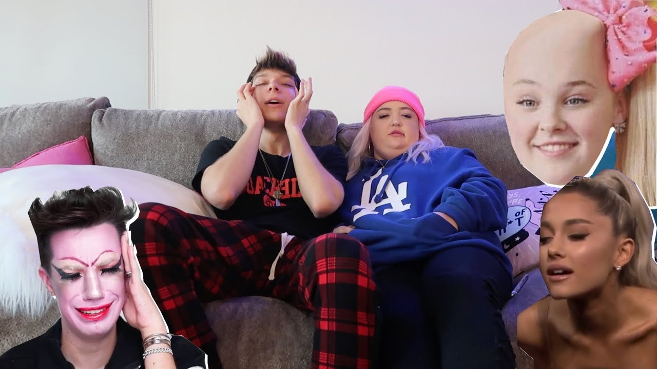 TRYING TO SEE YOUTUBERS WITHOUT OUR GLASSES