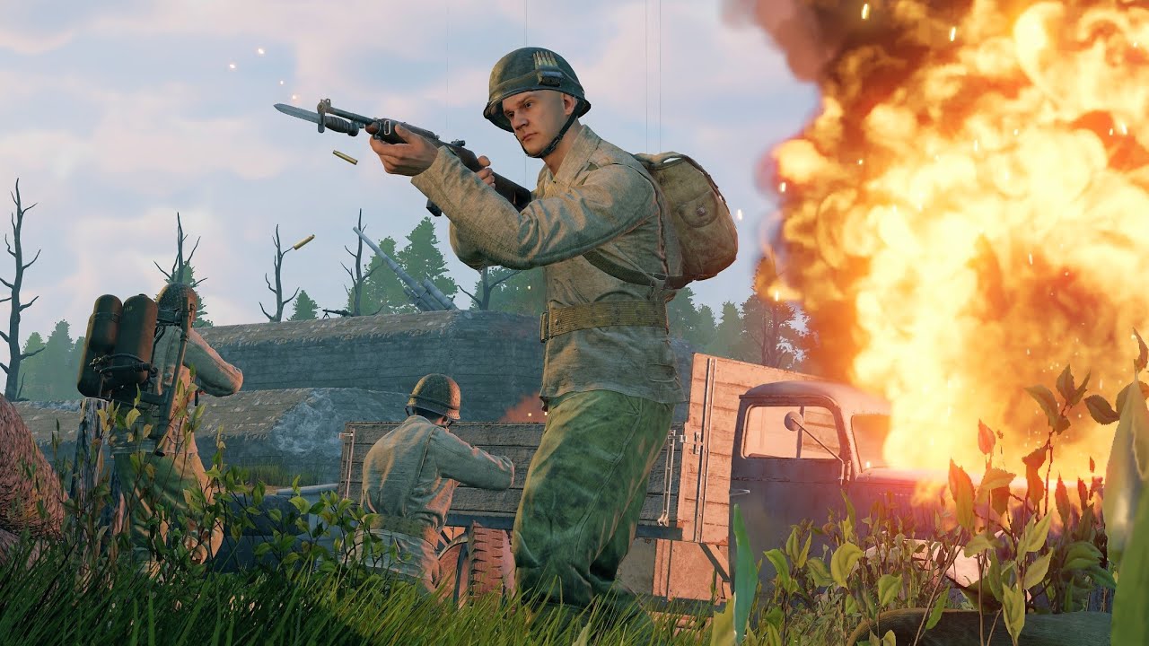 Enlisted Gameplay - Airfield West - Invasion of Normandy [1440p 60FPS]