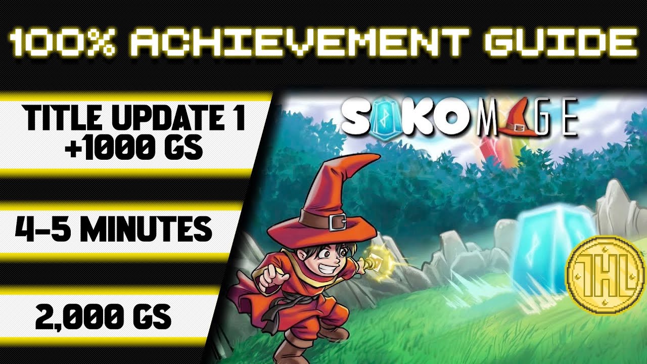 SokoMage Title Update 1 100% Achievement Walkthrough * 1000GS in 4-5 Minutes *
