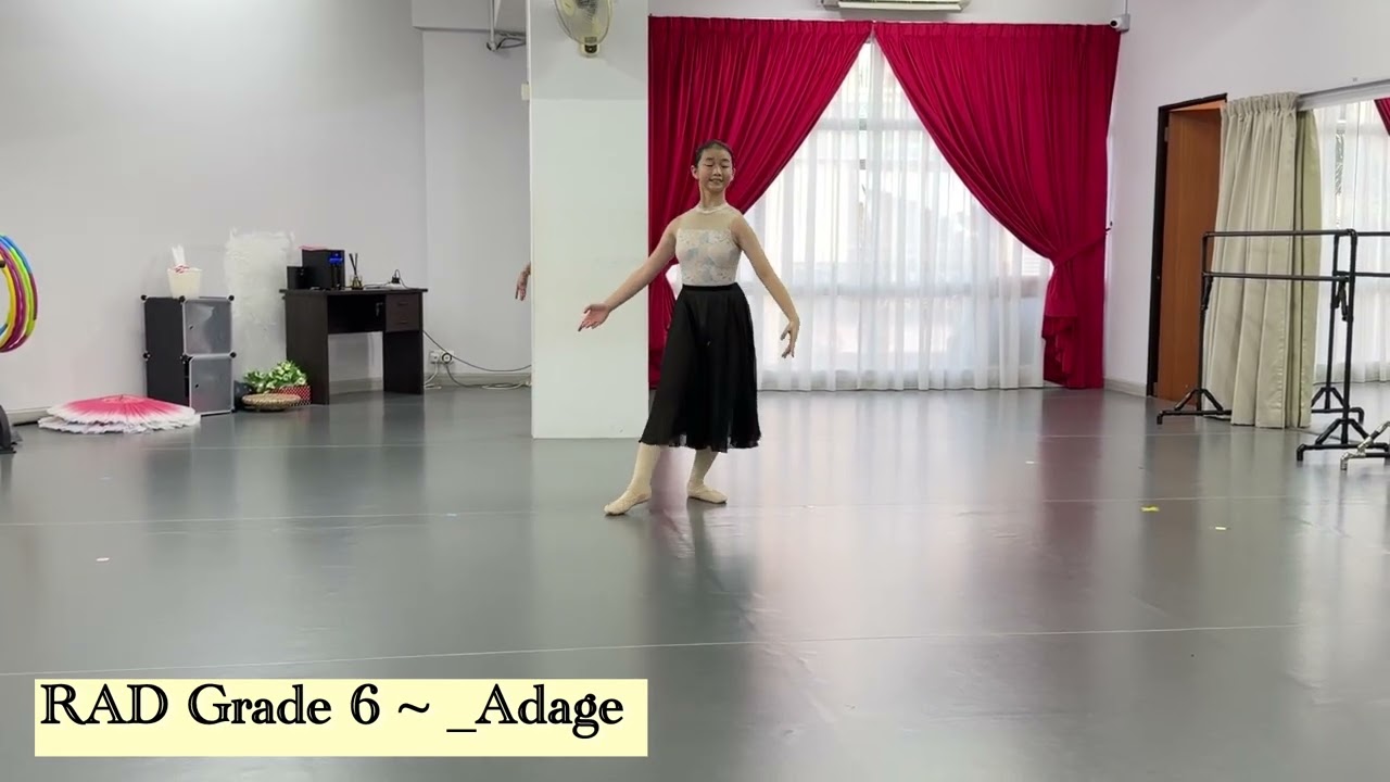 RAD Grade 6, Centre Adage 