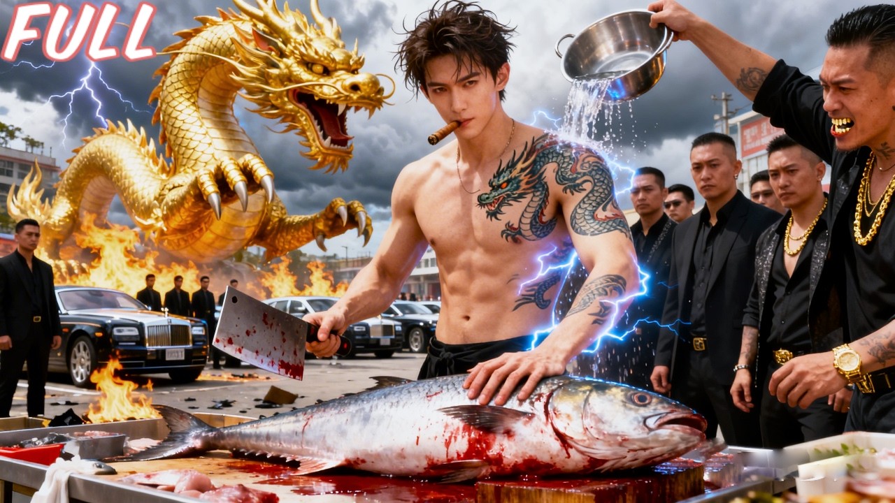 A street gang poured water on a fish seller—little did they know, his identity made them all kneel!