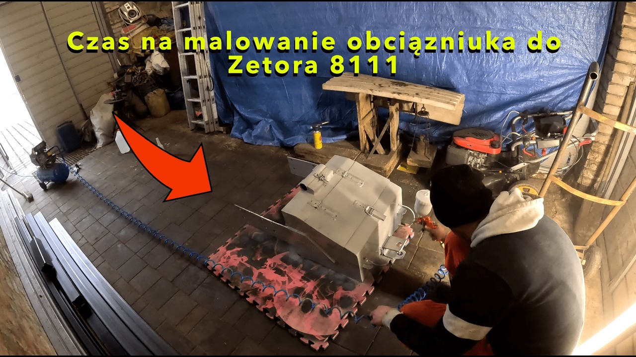 🖌️Czas Na Malowanie NOWEGO Obciążnika do Zetora 8111 🖌️ #1k #rolnictwo #diy #dlaciebie