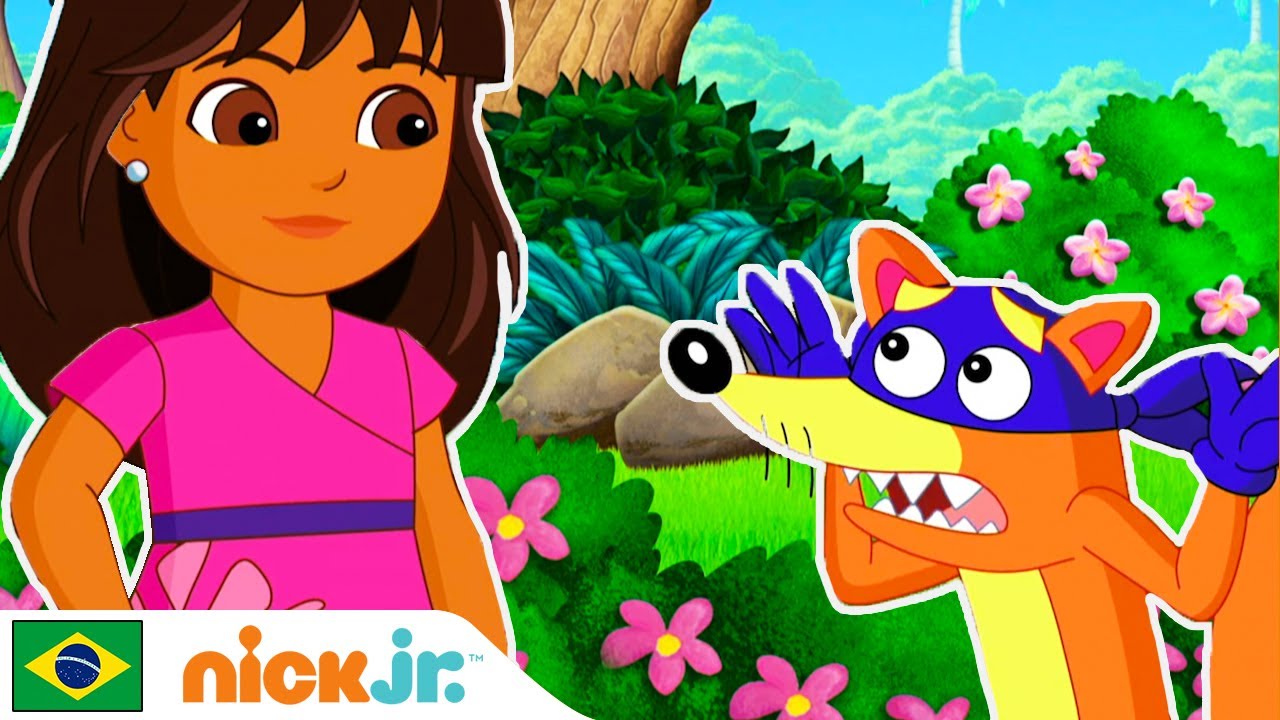 Dora e seus amigos: Na Cidade | Momentos de Swiper | Nick Jr. em Português