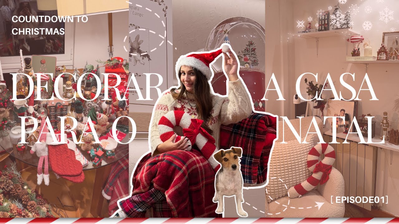 countdown to xmas: compras e decorando a casa para o natal! 🎄 | isabel mota