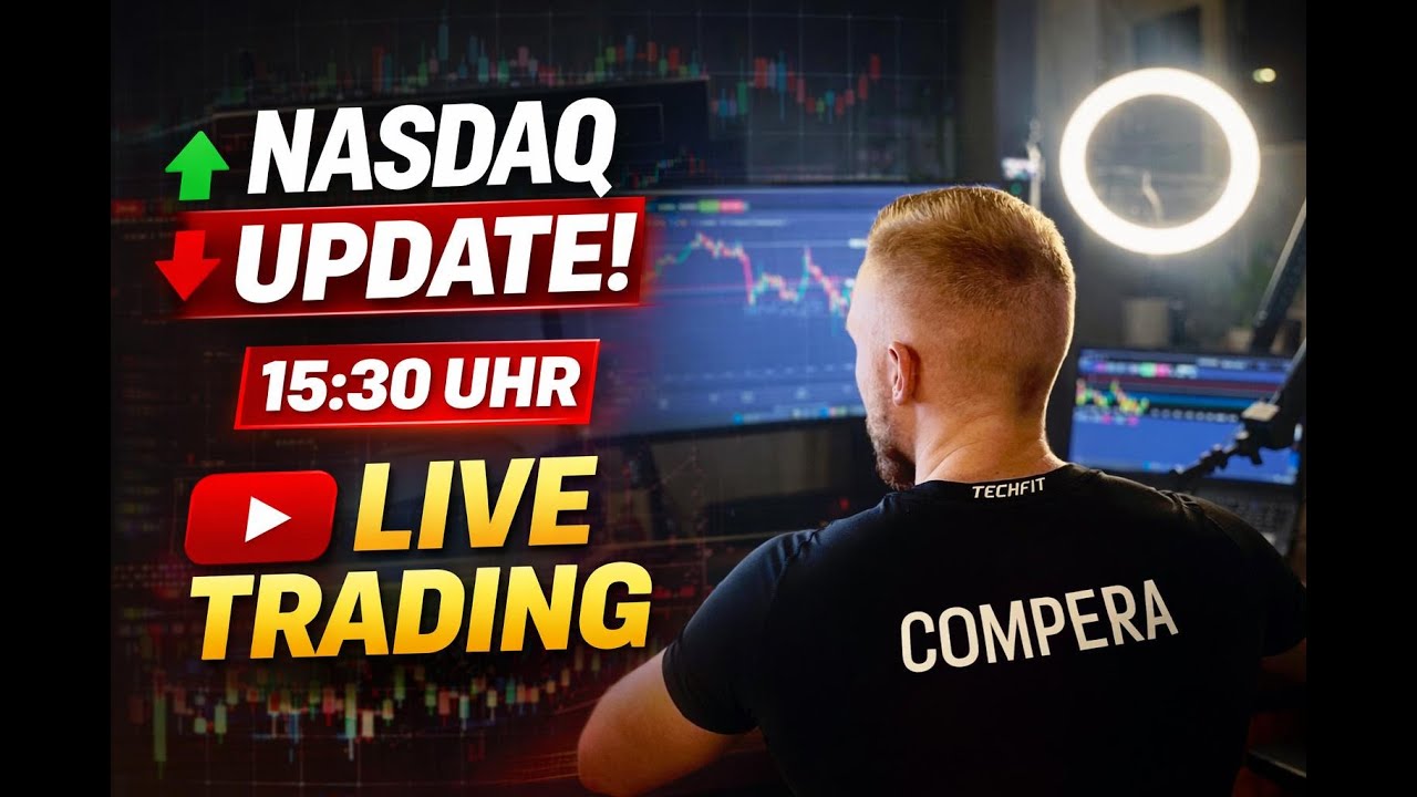 AUFGEPASST! Dicke Shorts im Anmarsch? | NQ Futures Trading | Dominik Compera