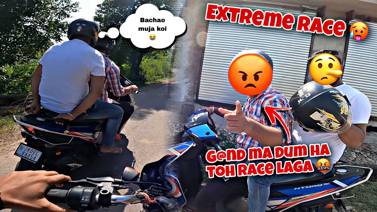 Chapri Boy Wants To Race With Me 😡 | Race Karni Padi Mehangi | Closecalls 😰 | MUST WATCH