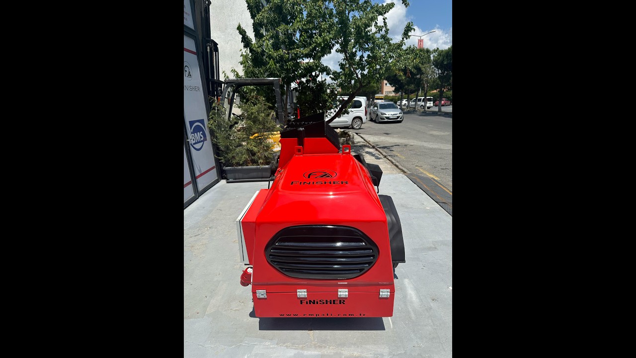 FiNiSHER KH380 Kara Sıva Makinesi Kurulum #NasılÇalışır